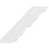 Spitze elastisch, Breite 28 mm (Varianta 1 Off White, Balení 25.2 m)