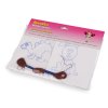 Stickvorlage für Kinder mit vorgedrucktem Motiv, 2 Stk. (Varianta 1 Siehe Abbildung, Balení 1 Tüte)