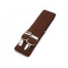 Hosenträger Breite 2,5 cm Länge 125 cm (Varianta 4 Cognac-braun, Balení 1 Stück)
