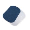 Bügelflicken Jeans 13x18 cm (Varianta 1 dunkel, Balení 1 Tüte)