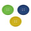 Knopf Untersetzer Silikon (Varianta 4 Hellgrün, Balení 1 Stück)