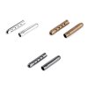 Endstück aus Metall für Kordel, Ø 4 mm (Varianta 1 Nickel, Balení 10 Stück)