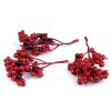 Künstliche Vogelbeere Büschel (Varianta karminrot, Balení 2 Bund)