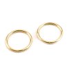 Ring Ø 25 mm (Varianta 2 gold hell, Balení 10 Stück)