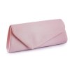 Handtasche - Clutch Satin mit Struktur (Varianta 2 créme, Balení 1 Stück)
