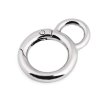 Karabiner Ring mit Öse für Handtaschen, Ø 19 mm (Varianta 1 Nickel, Balení 1 Stück)