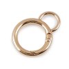 Karabiner Ring mit Öse für Handtaschen, Ø 19 mm (Varianta 1 Nickel, Balení 1 Stück)
