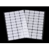 Klettpunkte selbstklebend Rechtecke 15x25 mm (Varianta 1 weiß, Balení 1 Karte)