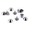Schraubnieten Spitze Ø9,5 mm (Varianta 1 Nickel, Balení 5 Paar)