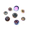Metalldruckknöpfe für mitteldicke Stoffe, Ø 15 mm, regenbogenfarbig (Varianta Multicolor, Balení 10 Set)
