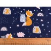 Baumwollstoff/Leinen Fuchs (Varianta 1 (97) dunkelblau, Balení 1 m)