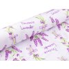 Baumwollstoff/Leinen Lavendel (Varianta (1044) weiß, Balení 1 m)