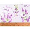 Baumwollstoff/Leinen Lavendel (Varianta (1044) weiß, Balení 1 m)