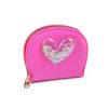 Geldbörse für Mädchen mit Sandpailletten Herz 10,5 x 13 cm (Varianta 3 hellblau, Balení 1 Stück)