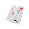 Niedertemperatur-Heißklebepistole Set, für Klebesticks Ø 7 mm (Varianta weiß, Balení 1 Stück)