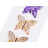 Selbstklebende Schmetterlinge (Varianta zufälliger Mix, Balení 1 Karte)