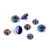 Metalldruckknöpfe für mitteldicke Stoffe, Ø 12 mm, regenbogenfarbig (Varianta Multicolor, Balení 50 Set)