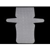 Kunststoff-Kanevas/Gitter für Handtasche (Varianta 1 weiß, Balení 1 Stück)