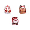 Weihnachtsgeschenkbox Rentier, Sankt Nikolaus, Schneemann (Varianta 1 weiß Schneemann, Balení 1 Stück)