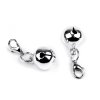 Schelle mit Karabiner Ø 13 mm (Varianta 1 Silber, Balení 20 Stück)