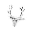 Weihnachts-Serviettenring aus Metall Hirsch (Varianta 1 Silber, Balení 1 Stück)