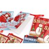 Weihnachts-Papieranhänger/Namensschild für Geschenke aufklappbar (Varianta 1 Mix, Balení 8 Stück)