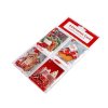 Weihnachts-Papieranhänger/Namensschild für Geschenke aufklappbar (Varianta 1 Mix, Balení 8 Stück)