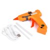 Kabellose/aufladbare Heißklebepistole, Ø 7 mm (Varianta orange, Balení 1 Stück)
