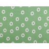 Dekorative Meterware/Leinenimitat/Polycotton, Blumen (Varianta grün, Balení 1 m)
