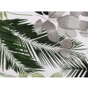 Baumwollstoff/Leinwand Pflanzen/Blätter (Varianta (1812) weiß grün, Balení 1 m)