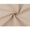 Baumwollstoff/Leinwand mit Köperbindung einfarbig (Varianta 1 Off White, Balení 1 m)