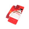 Weihnachtsgeschenkbox mit Fenster Schneemann, Baum (Varianta 1 rot, Balení 12 Stück)