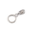 Schieber mit Ring für Spiralreißverschlüsse Nr. 3 (Varianta Nickel, Balení 3 Stück)