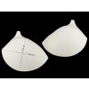 Cups für Bademode/Korsetts mit Perforation soft, Größe 38 (Varianta Off White, Balení 1 Paar)