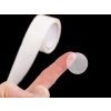 Selbstklebende transparente Räder auf Rolle, Ø 2; 2,5; 3 cm (Varianta 1 (Ø2 cm) Transparent, Balení 1 Stück)