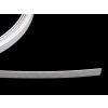 Metall-Stäbchenband flach, Meterware, Breite 6; 8; 12 mm (Varianta 1 (6 mm) weiß, Balení 4.5 m)