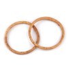 Rattan-Ohren/Kreise zur Herstellung von Taschen und Körben, Ø 13; 15 cm (Varianta 1 (13 cm) Naturfarbe, Balení 2 Stück)