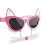 Party-/Karnevalsbrille Katze mit Schnäuzchen – für Kinder (Varianta 1 Hellrosa, Balení 1 Stück)