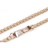 Kette für Handtaschen mit Karabiner, Länge 125 cm (Varianta 1 Nickel, Balení 1 Stück)