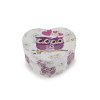 Geschenkbox Herz, Eule, 11,5 x 10 cm (Varianta 2 rosa beige, Balení 1 Stück)