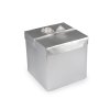 Metallic-Geschenkbox mit Schleife (Varianta 1 Silber, Balení 1 Stück)