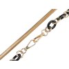 Kette für Handtaschen, Länge 90 cm (Varianta 1 gold klassisch hellbeige, Balení 1 Stück)
