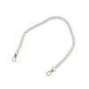 Perlenkette/Henkel für Handtaschen und Handys, Länge 60 cm (Varianta 1 perlmutt Nickel, Balení 1 Stück)
