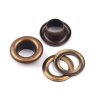 Ösen mit Scheibe Innen-Ø 6 mm / Außen-Ø 11 mm (Varianta 1 altmessing, Balení 20 Paar)