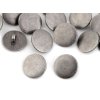 Metallknopf, Größe 24"; 30"; 32" (Varianta 1 (24") Nickel antik, Balení 20 Stück)
