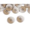 Knopf Ombré Größe 34", 40", 44" (Varianta 1 (40") hellbeige, Balení 50 Stück)
