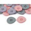 Knopf Größe 40", 48" (Varianta 1 (40") Puder-Lachs, Balení 50 Stück)