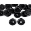 Knopf Holzimitation Größe 32", 40", 44" (Varianta 2 (32") schwarz, Balení 50 Stück)