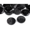 Knopf gesteppt, Größe 24", 28", 36", 40" (Varianta 1 (24") schwarz, Balení 20 Stück)