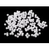 Wachsperlen aus Konststoff Glance / Perlen Ø3 mm (Varianta 33 weiß, Balení 10 g)